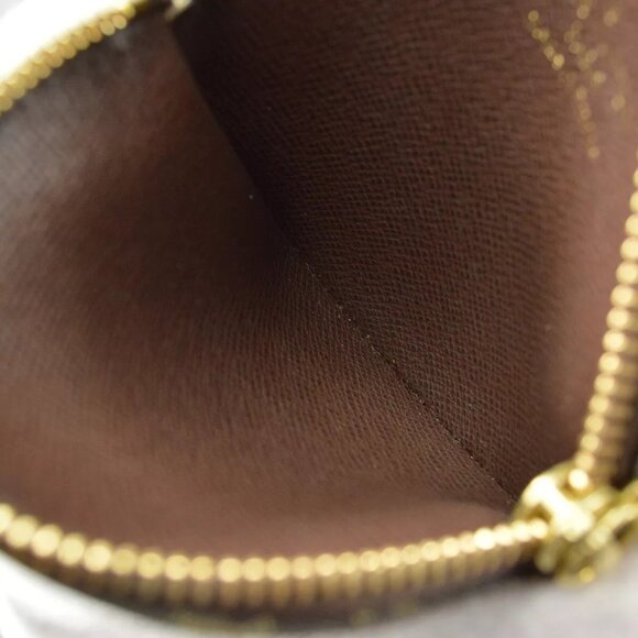 Louis Vuitton Monogram Porte Monnaie Rond Coin Case - Picture 8 of 11